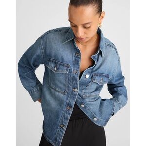 Madewell • NWT • Relaxed Oversized Shirt-Jacket